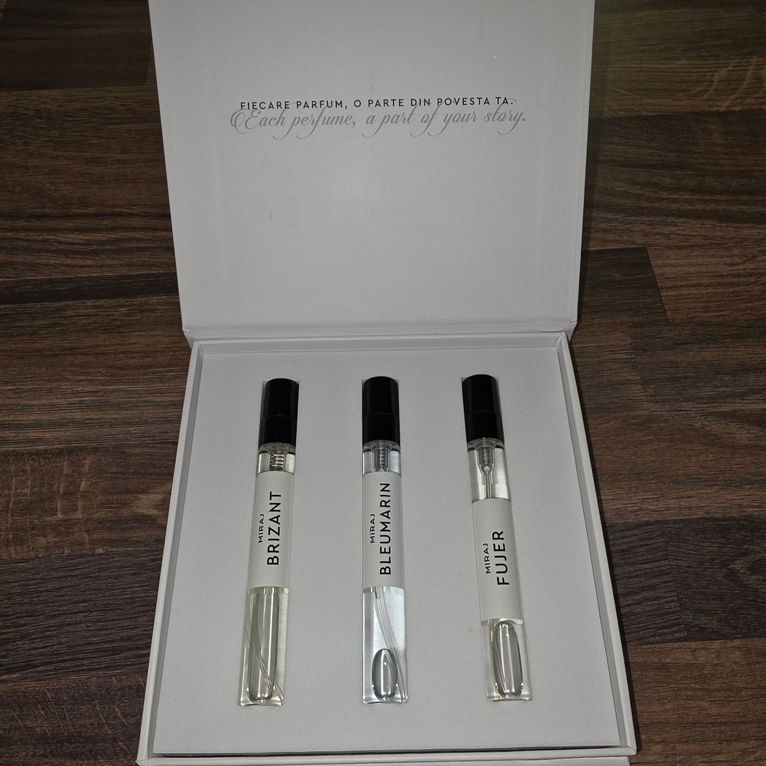 Set voiaj parfumuri Miraj