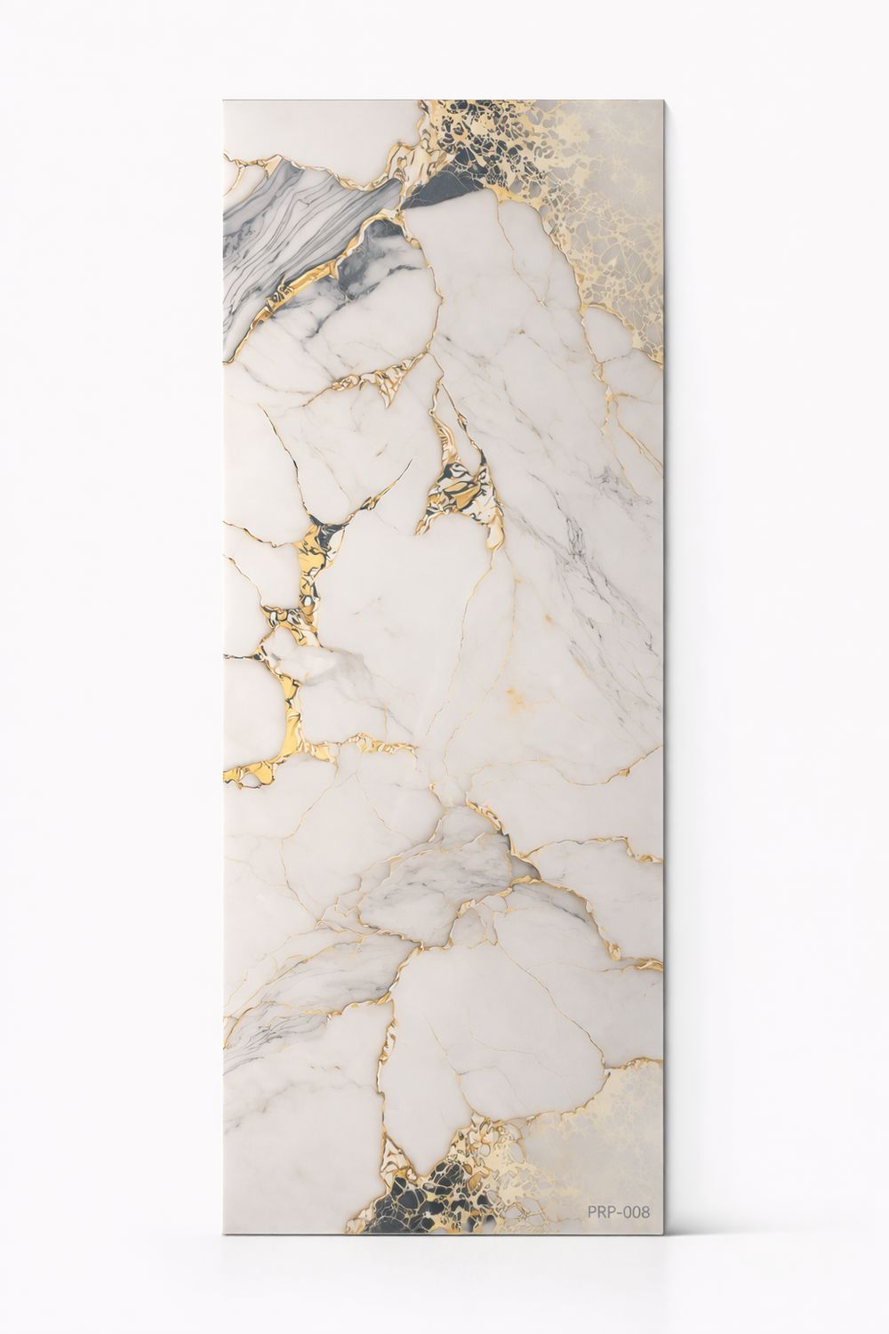 PVC Wandpaneel Exclusief Wit Goud Marmer 2800×1200×3 mm