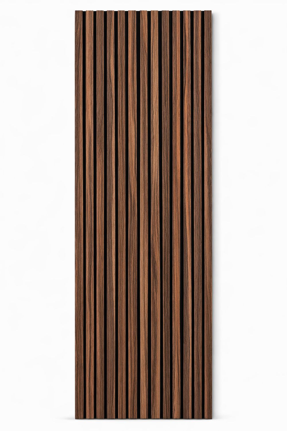 ​Akoestisch MDF Wandpaneel 521S – Donker Eiken Houtlook – 2400×600×22 mm