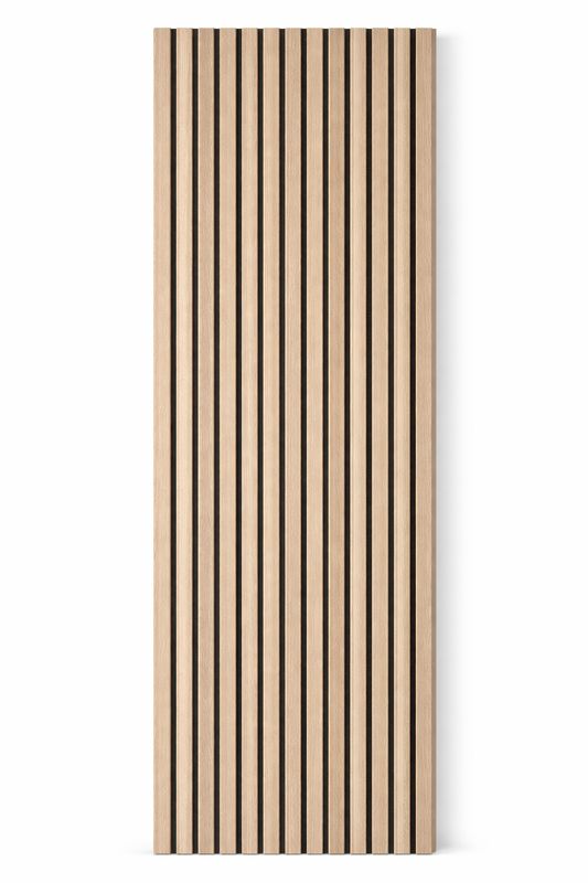 ​Akoestisch MDF Wandpaneel 1327S – Licht Houtlook – 2400×600×22 mm