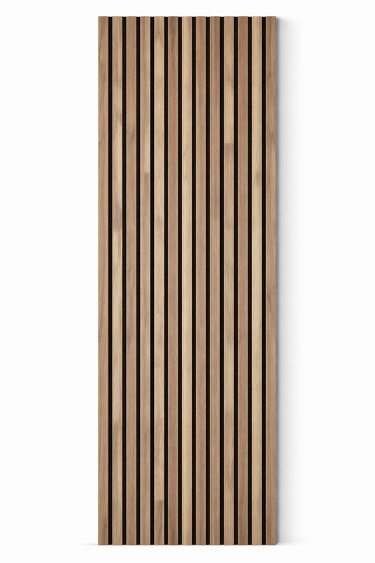 ​Akoestisch MDF Wandpaneel 870S – Naturel Eiken Houtlook – 2400×600×22 mm