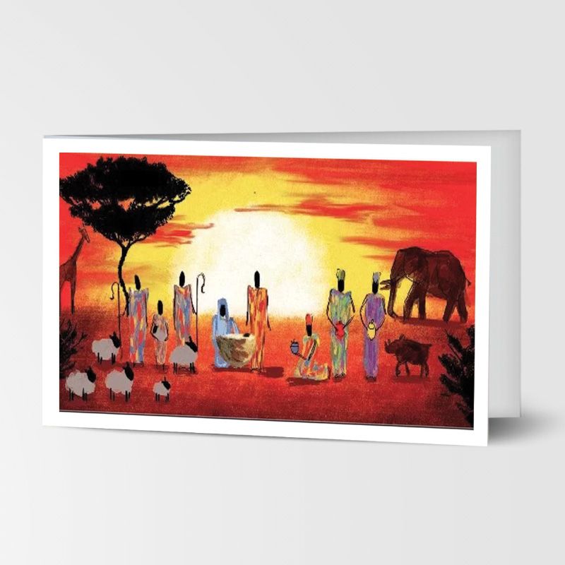 Card - African Nativity Card - African Nativity