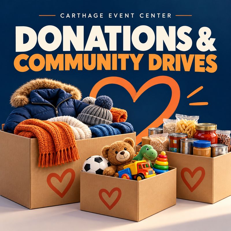 Donations &amp; Community Drives