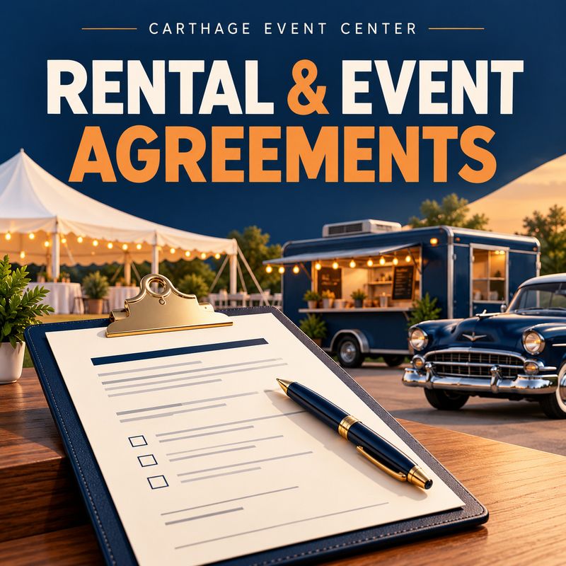 Rental &amp; Event Agreements