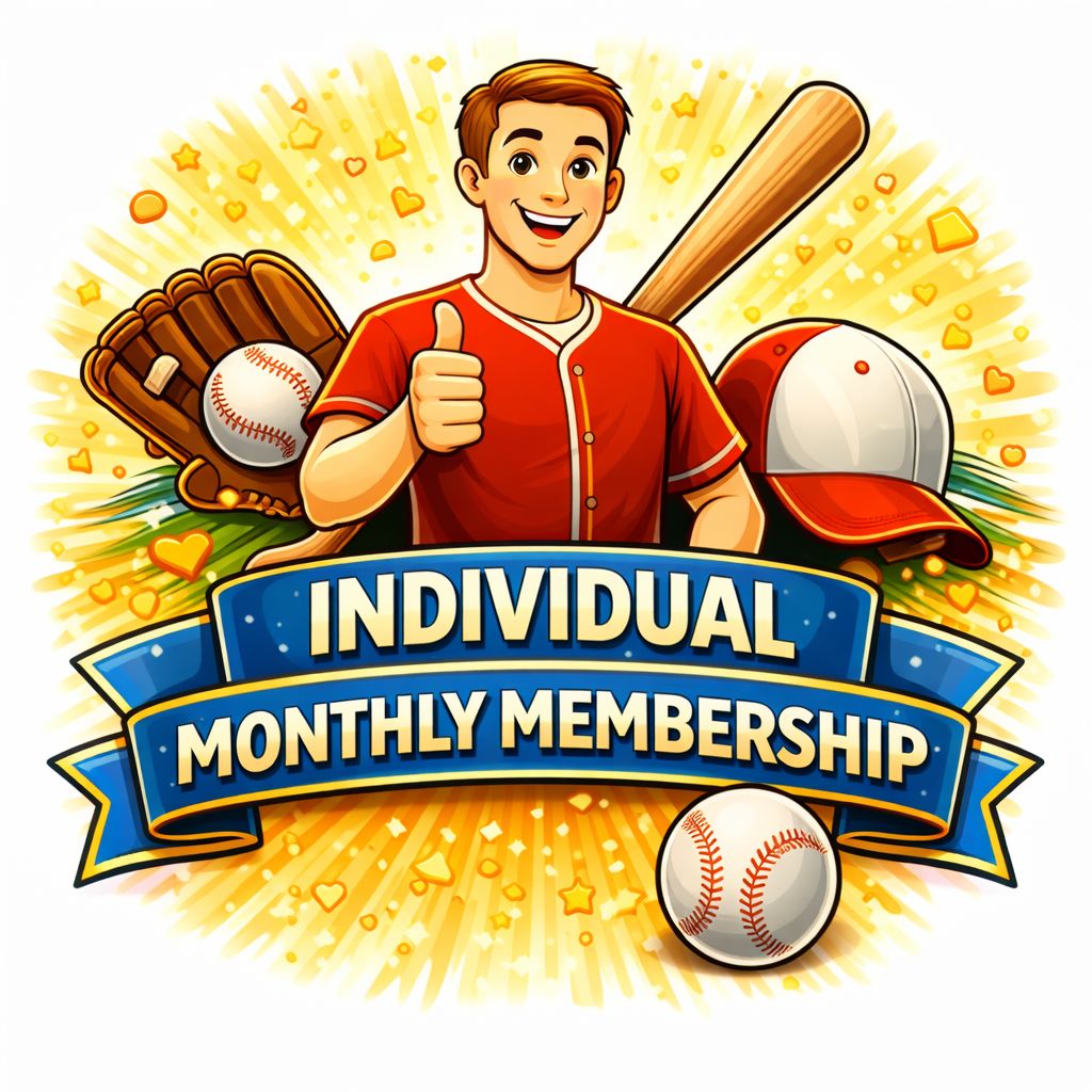 Individual Monthly Membership baseball
