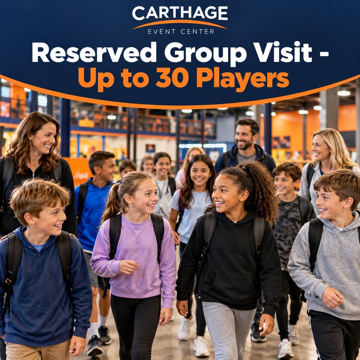 Reserved Group Visit - Up to 30 Players
