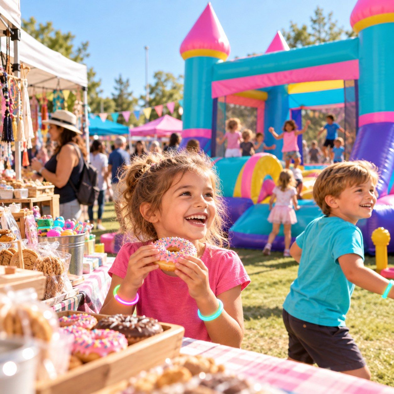 2027-08-04 | Bites, Bargains &amp; Bounce | Kids play ticket