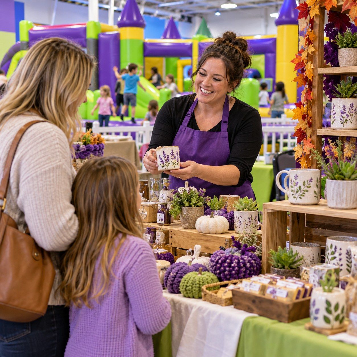 2026-11-08 | Shop, Snack &amp; Play: Community Market | Retail vendor - one day
