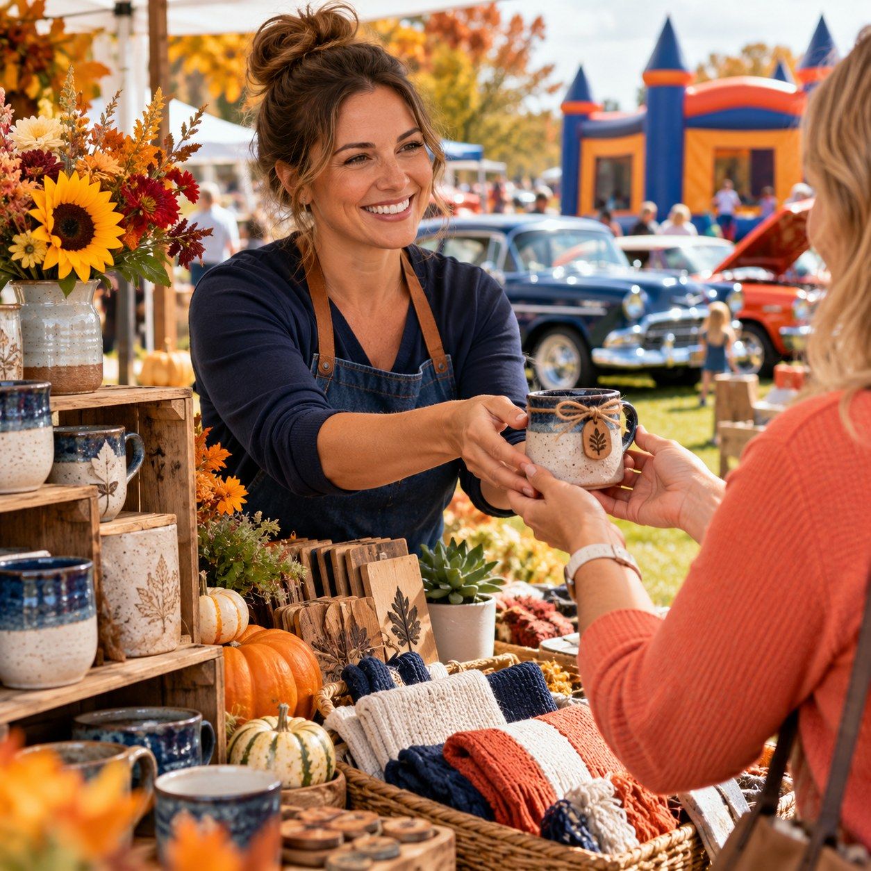 2027-09-25 | Harvest Rides &amp; Finds: Car Show and Market | Retail vendor - one day
