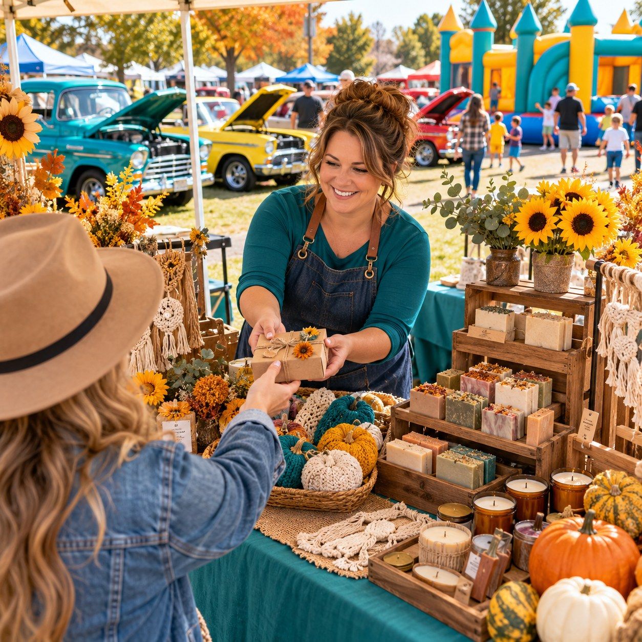2027-09-24 | Harvest Rides &amp; Finds: Car Show and Market | Retail vendor - one day