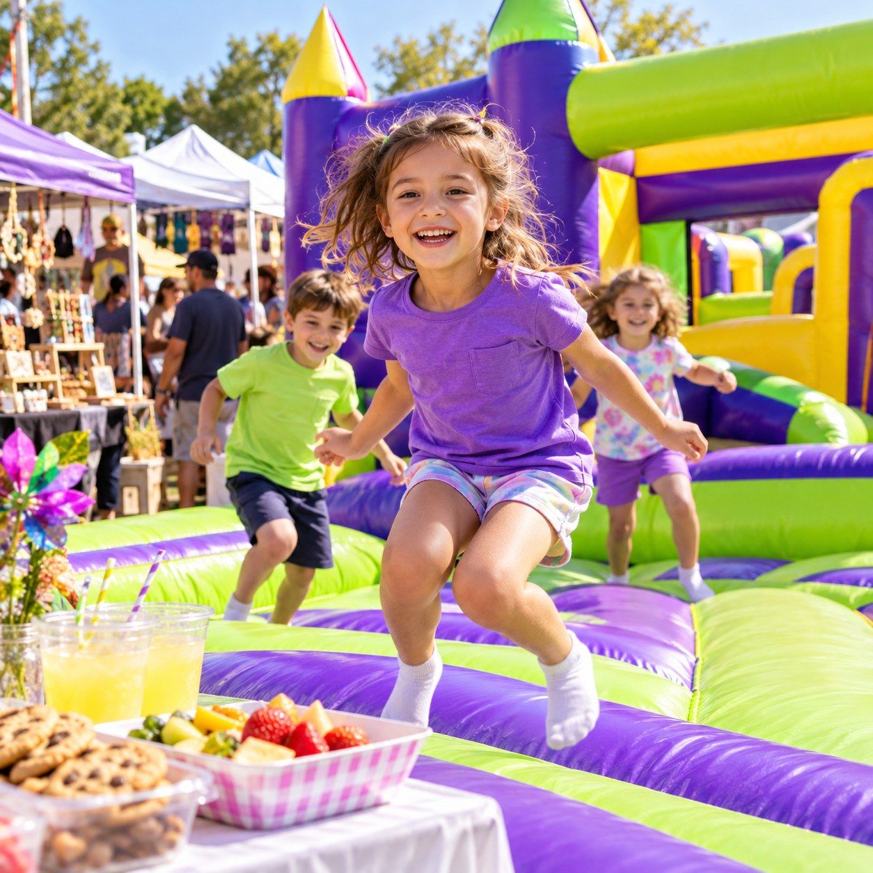 2027-07-05 | Bites, Bargains &amp; Bounce | Kids play ticket