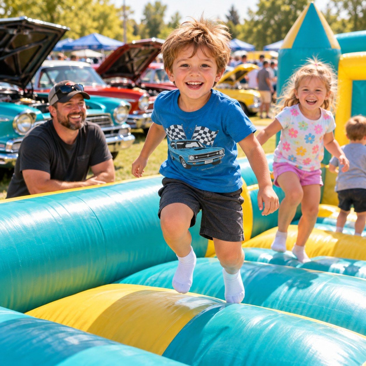 2027-06-19 | Dad, Rides &amp; Play: Car Show Weekend | Kids play ticket