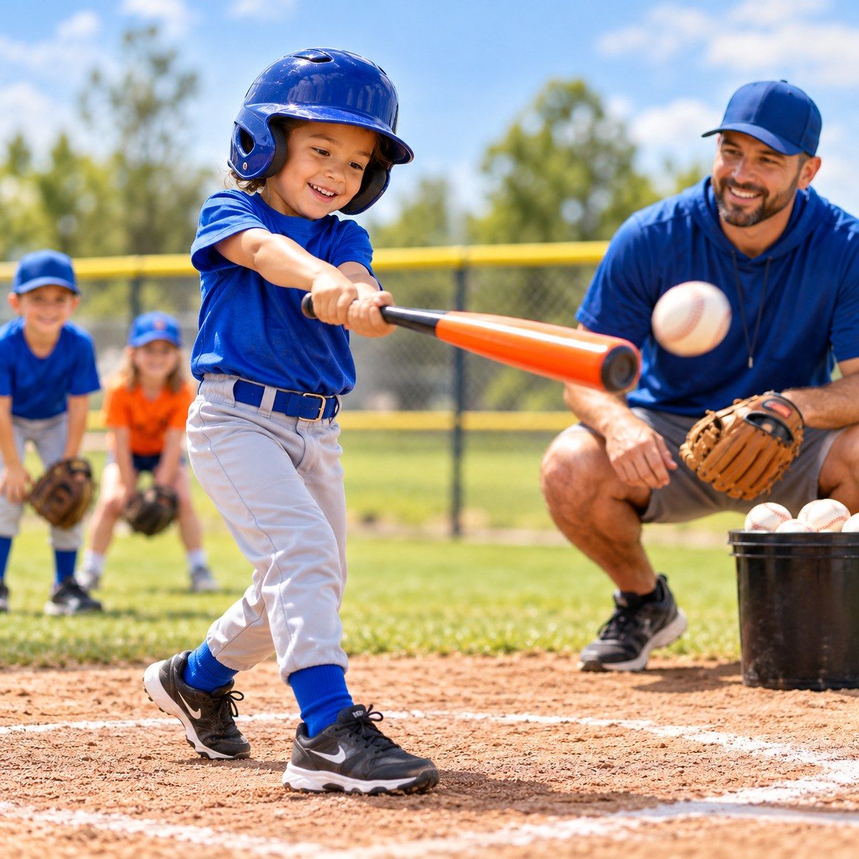 2027-04-14 | Try a Sport: Catch, Throw &amp; Hit | Child skills-session ticket