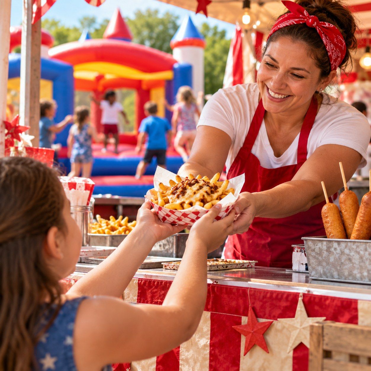2027-07-05 | Bites, Bargains &amp; Bounce | Food vendor - four evenings