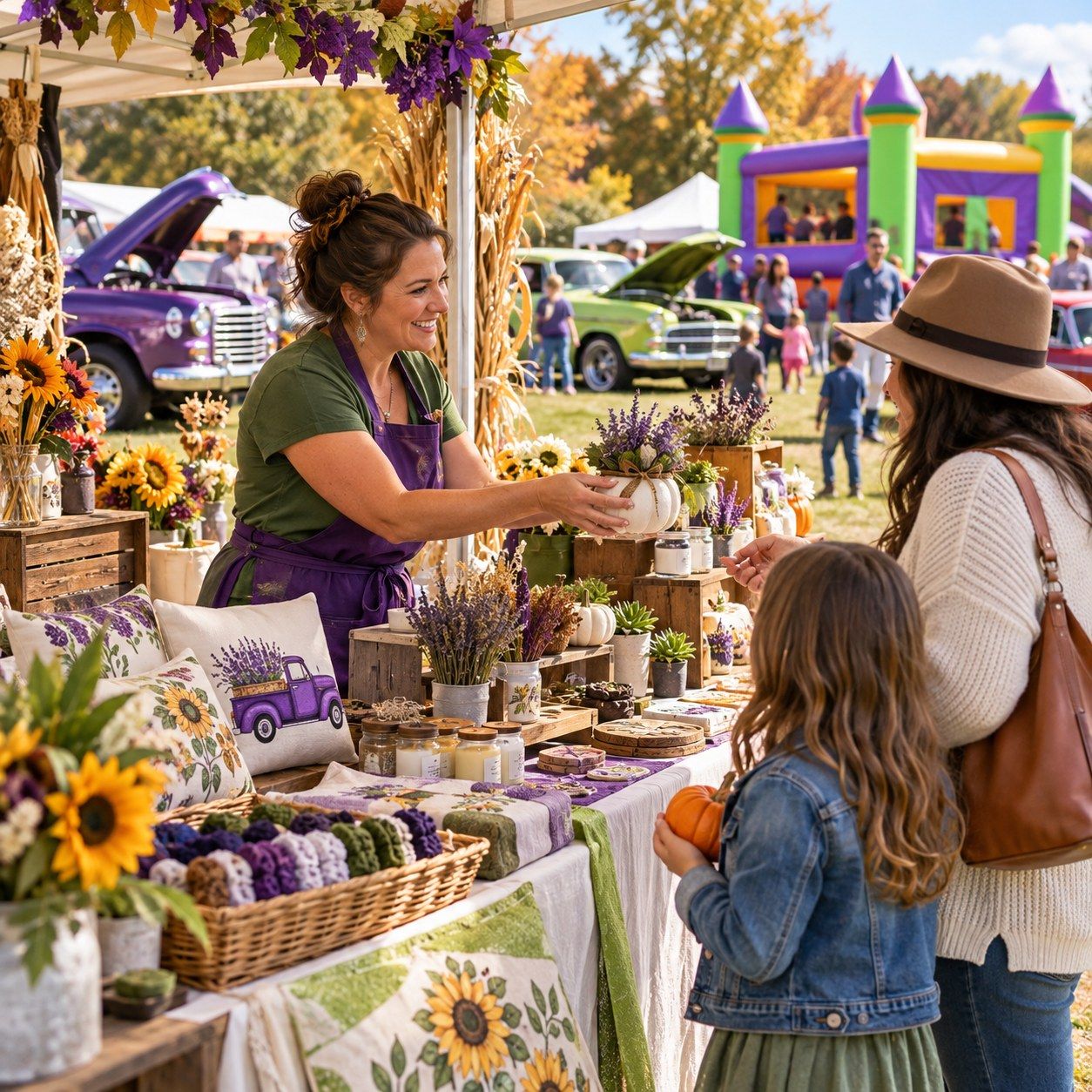 2027-09-26 | Harvest Rides &amp; Finds: Car Show and Market | Retail vendor - one day