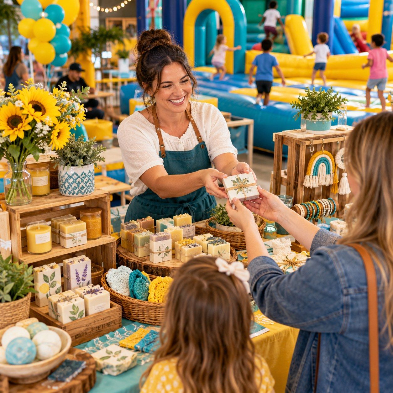 2027-05-03 | Bites, Bargains &amp; Bounce | Retail vendor - four evenings