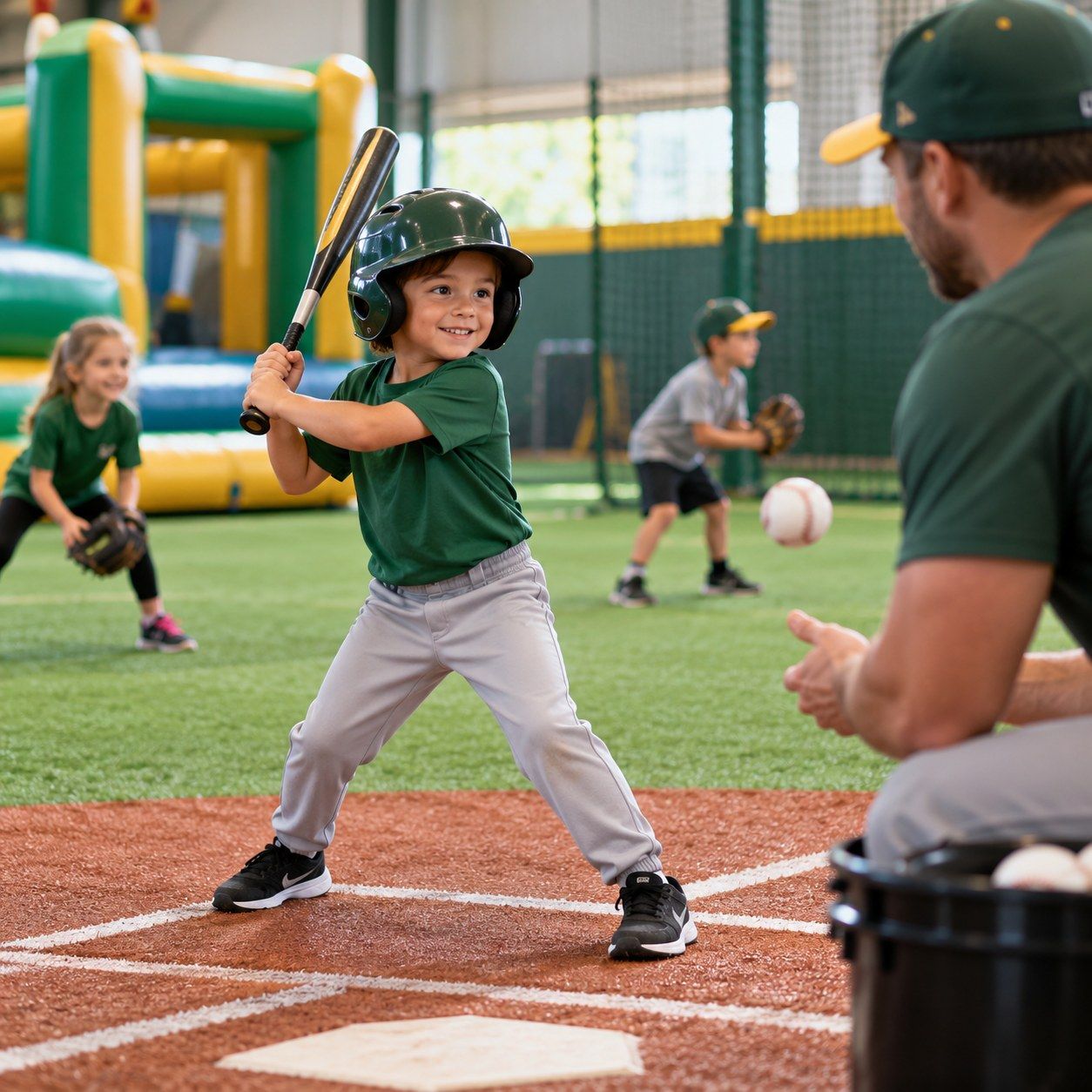 2027-02-10 | Try a Sport: Catch, Throw &amp; Hit | Child skills-session ticket