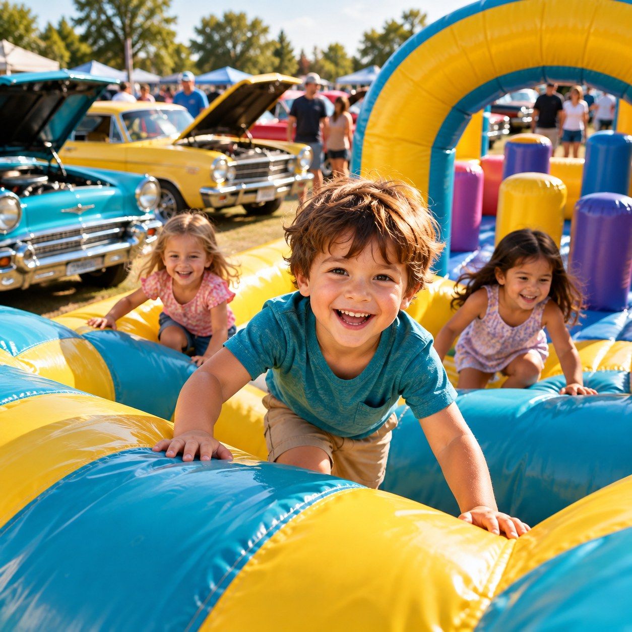2027-06-20 | Dad, Rides &amp; Play: Car Show Weekend | Kids play ticket