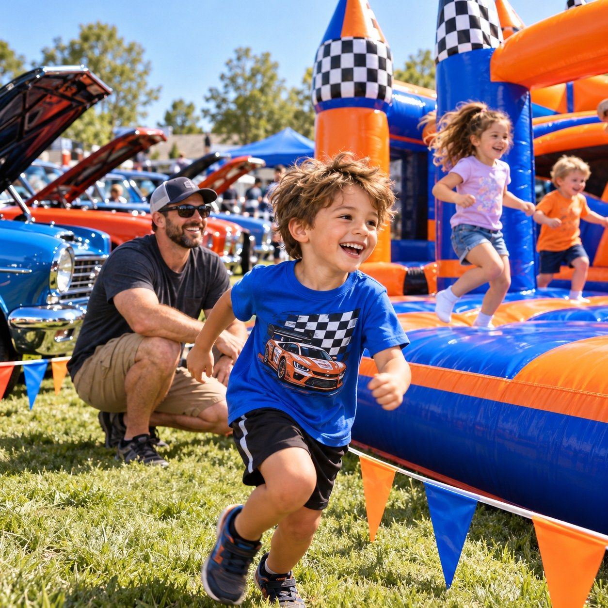 2027-06-18 | Dad, Rides &amp; Play: Car Show Weekend | Kids play ticket