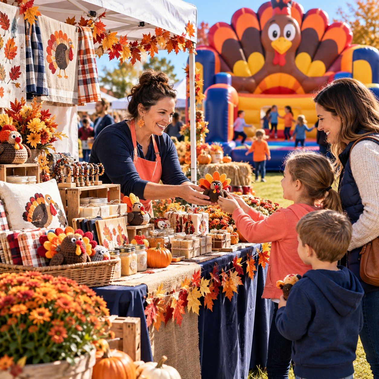 2026-11-22 | Turkey Trot &amp; Bounce | Retail vendor - one day