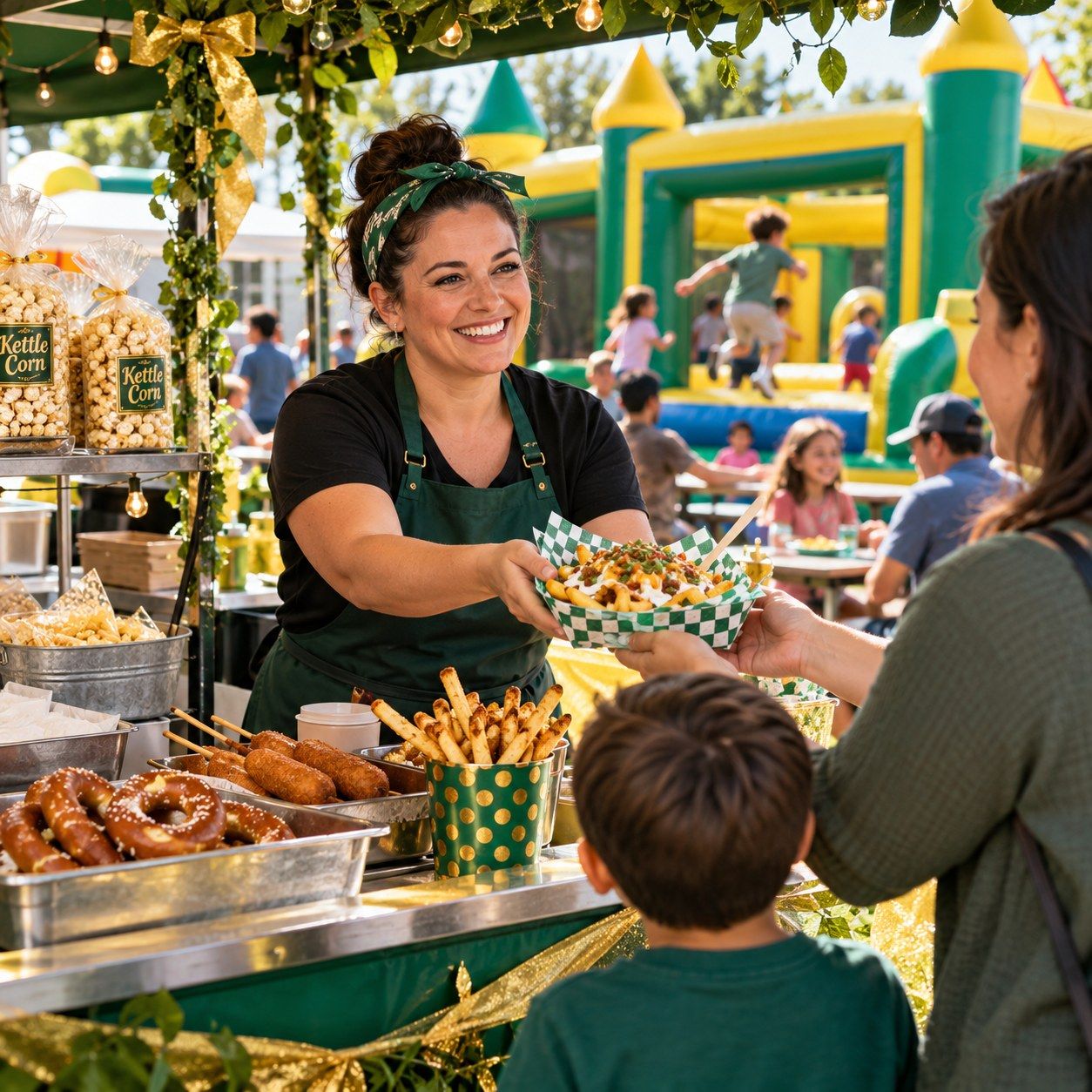 2027-04-05 | Bites, Bargains &amp; Bounce | Food vendor - four evenings