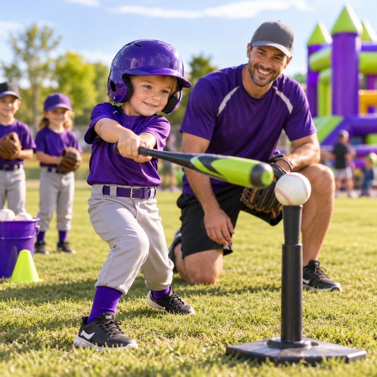 2027-06-16 | Try a Sport: Catch, Throw &amp; Hit | Child skills-session ticket