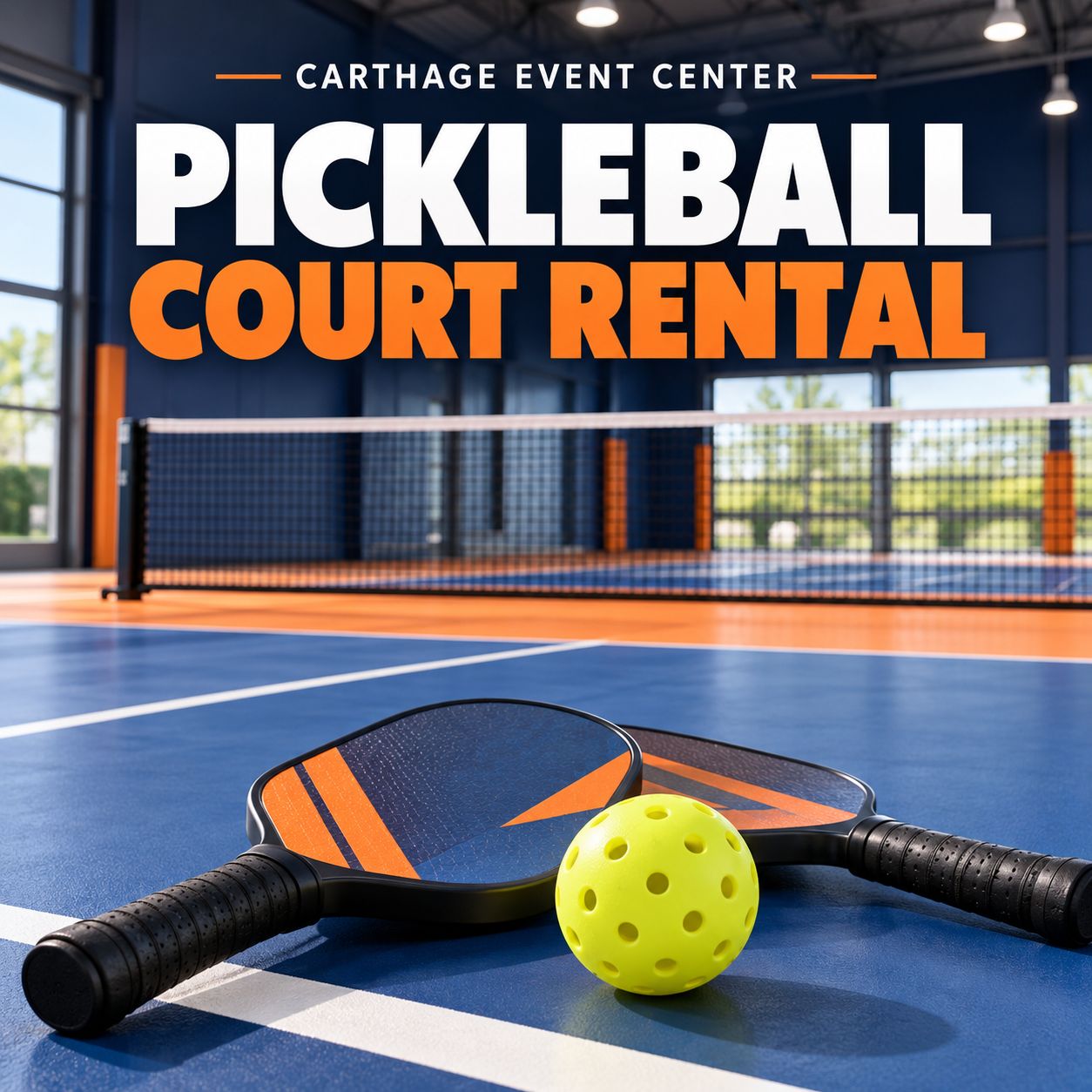 Pickleball Court Rental - One Hour Pickleball Court Rental - One Hour
