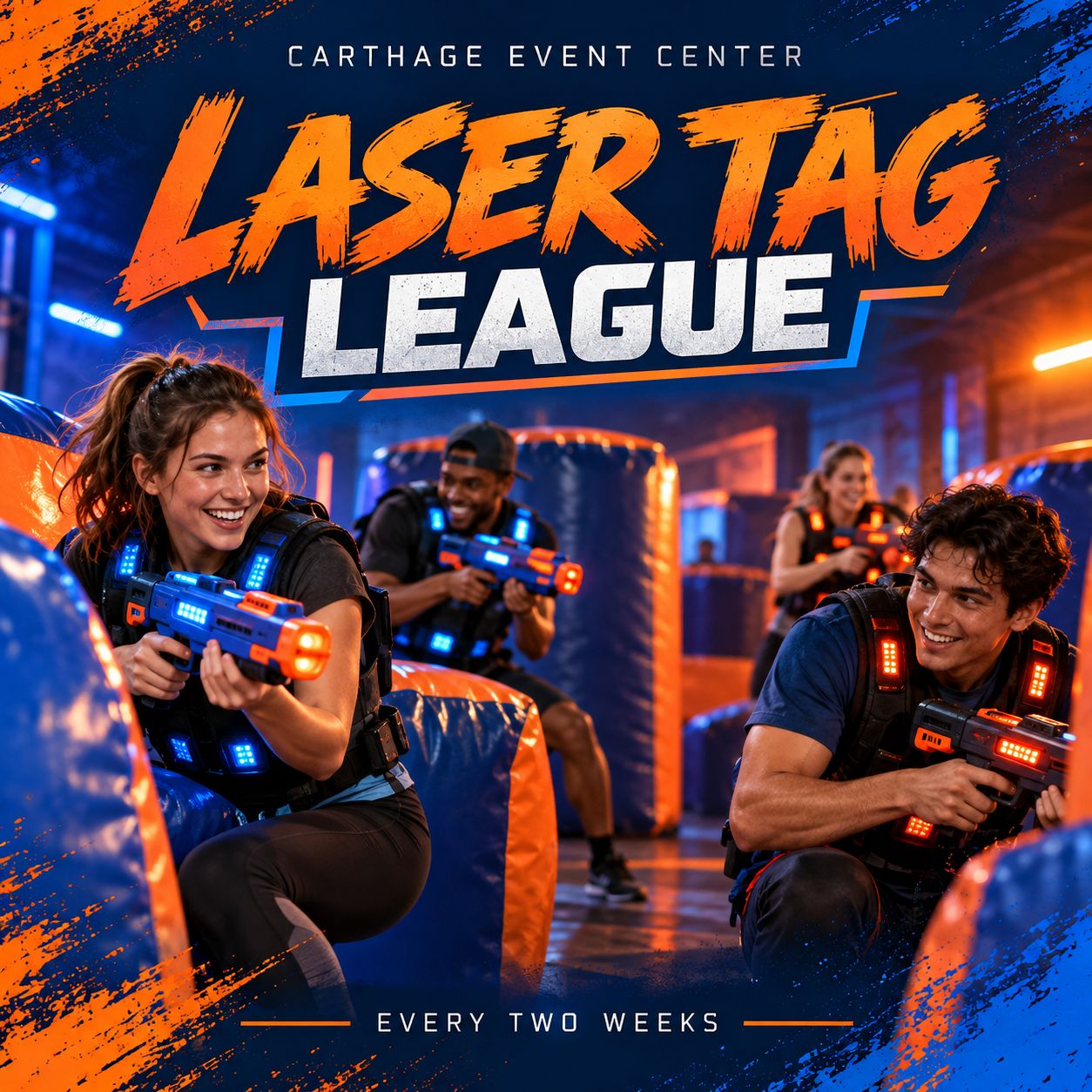 Laser Tag League - Six Meetups - Every Two Weeks