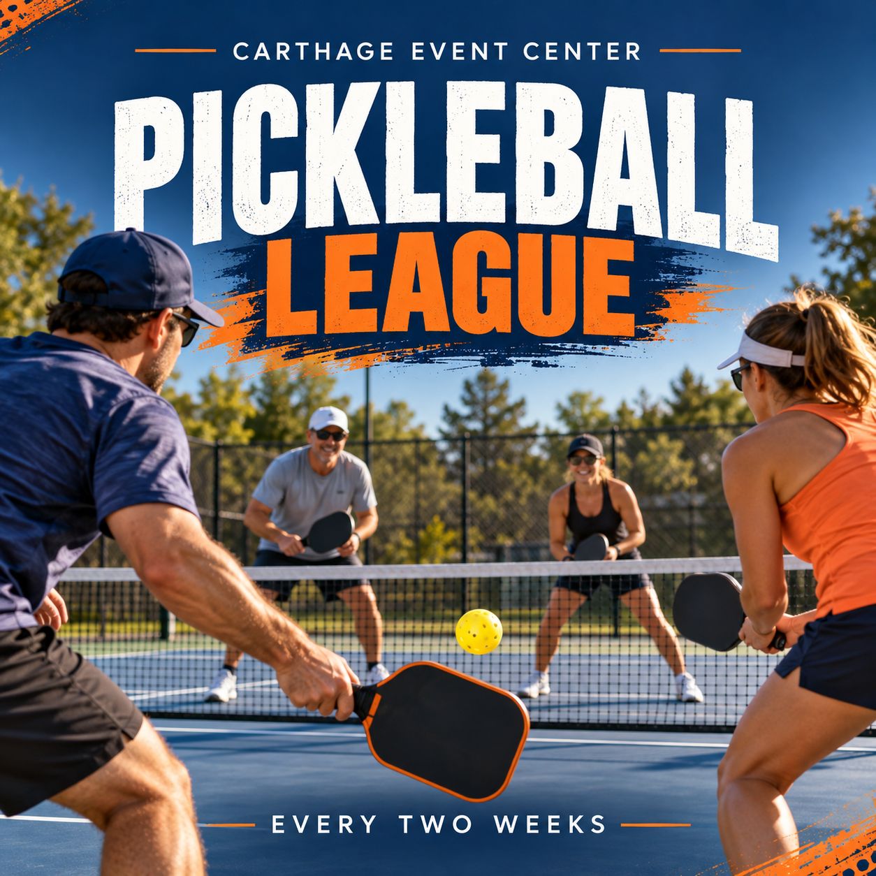 Pickleball League - Six Meetups - Every Two Weeks