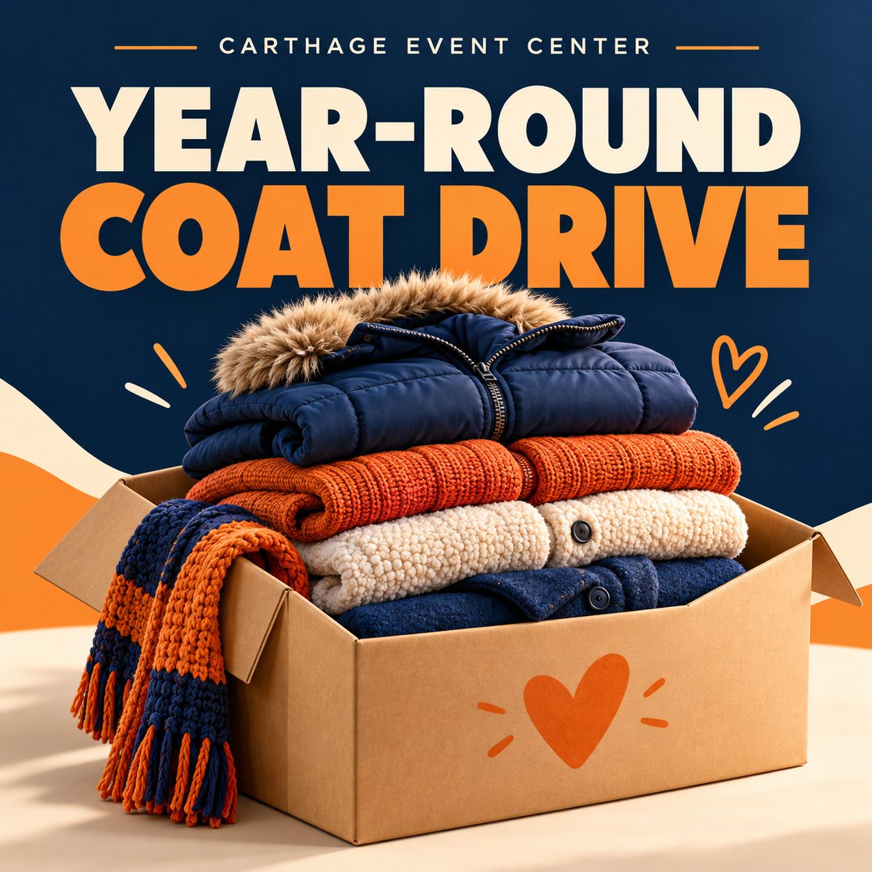 Donation - Coat Drive (Year-Round) Donation - Coat Drive (Year-Round)