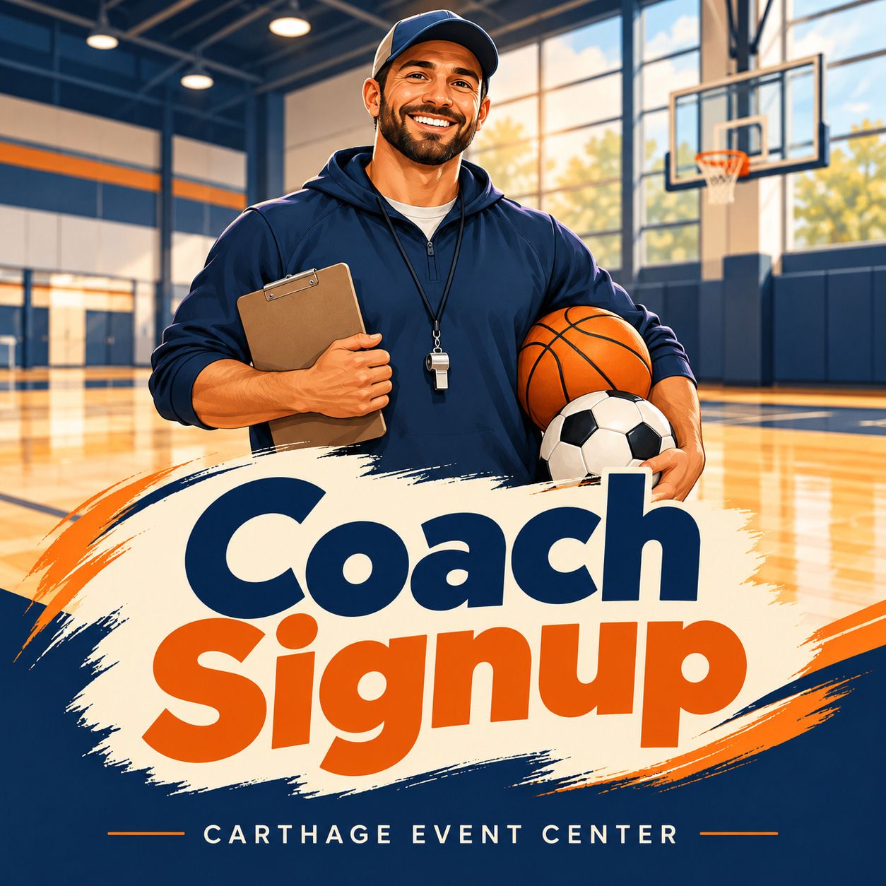 Coach Signup at Carthage Event Center