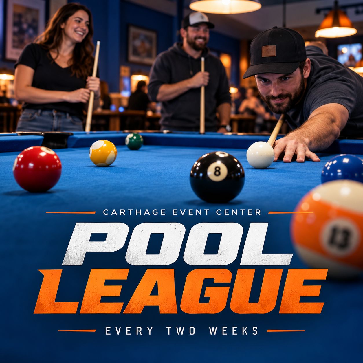 Pool League - Six Meetups - Every Two Weeks