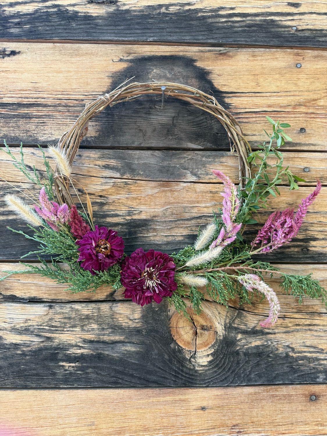 Dry Flower Wreath