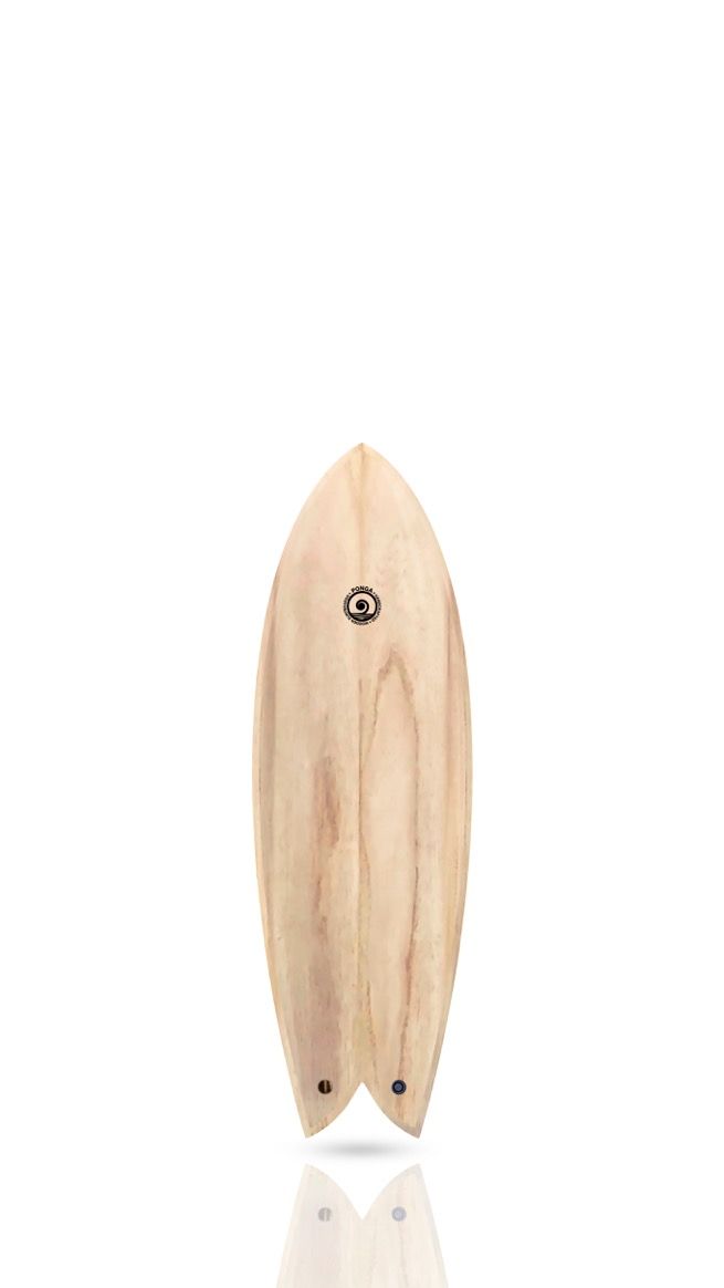 Ponga hollow wodden surfboard Fish 5&#39;11&#39;&#39;