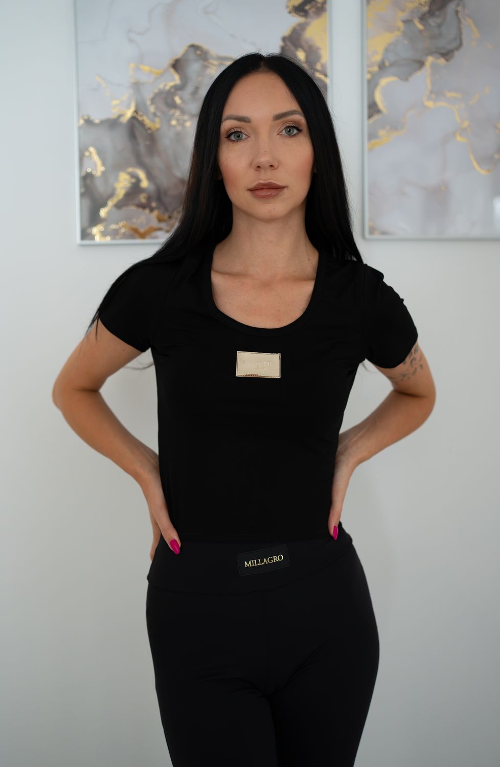 Bluzka basic / czarna