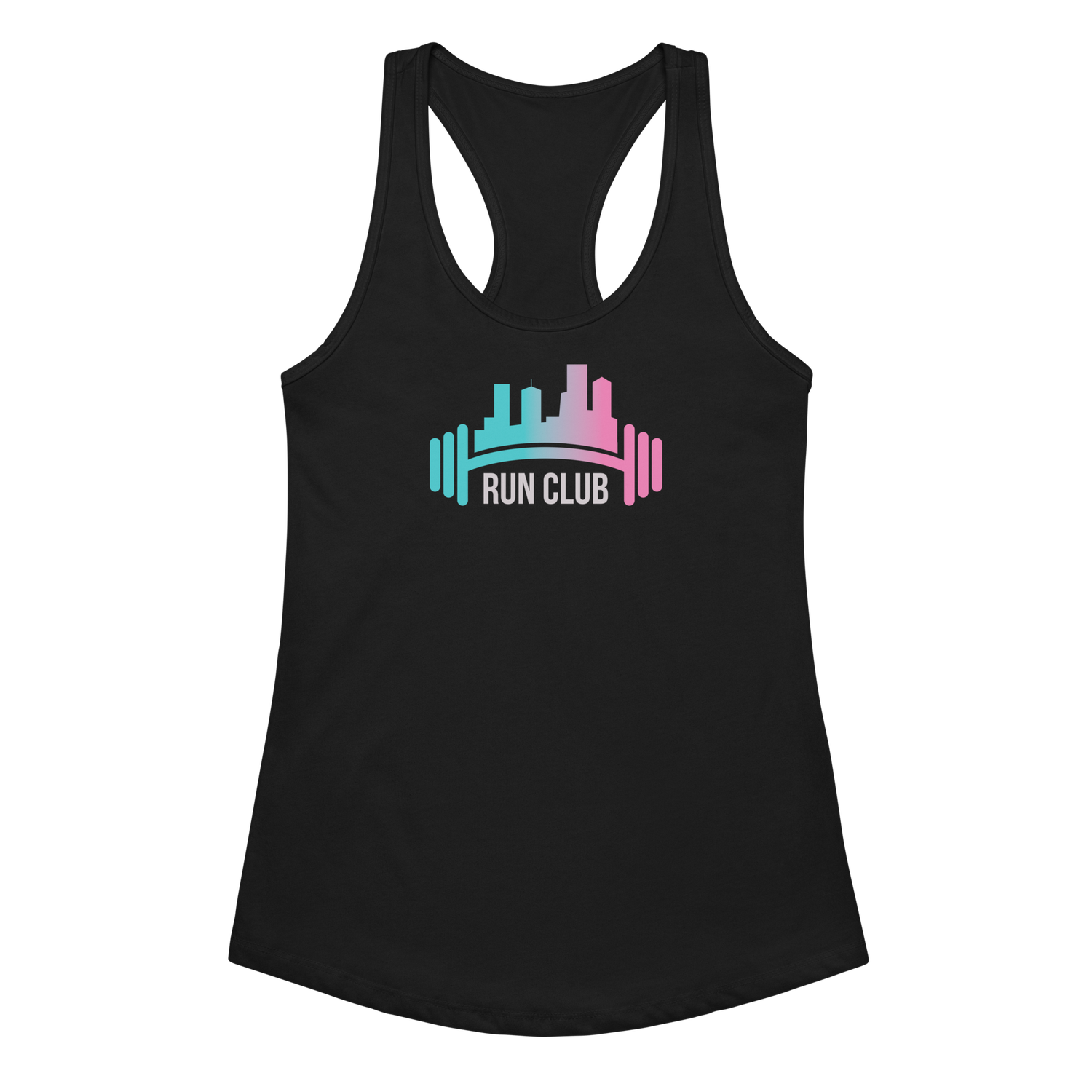 Run Club Women&#39;s Ideal Racerback Fitted Tank