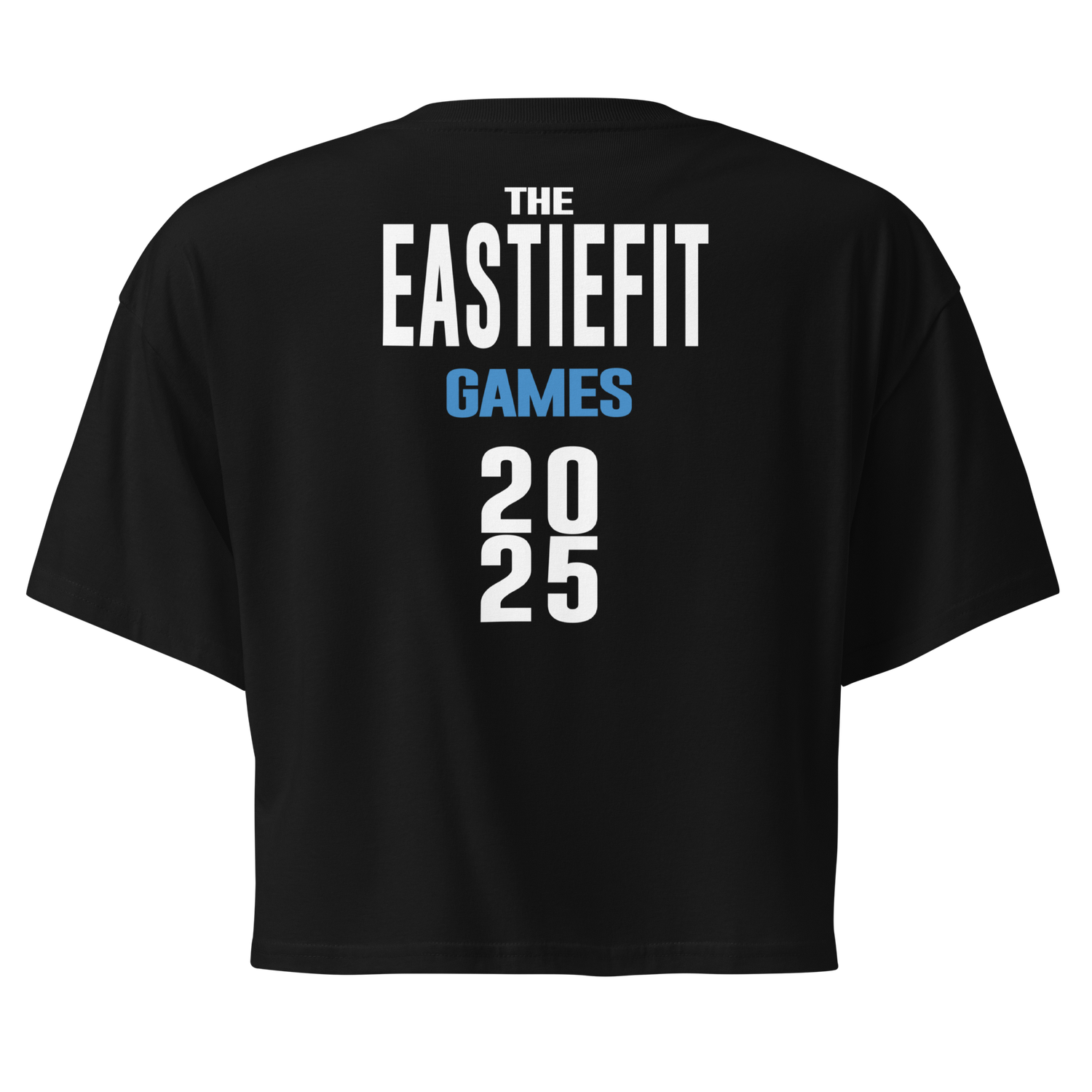 Eastie Games &#39;25 Women&#39;s Crop Tee