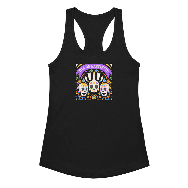 Dia De Eastie Fit Women&#39;s Ideal Racerback Fitted Tank