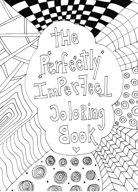 Downloadable: Sharing is Caring: The Perfectly Imperfect Coloring Book Download For You & Real Book For Donation