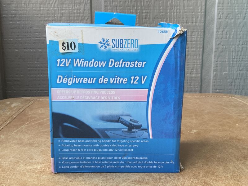 12v window defroster
