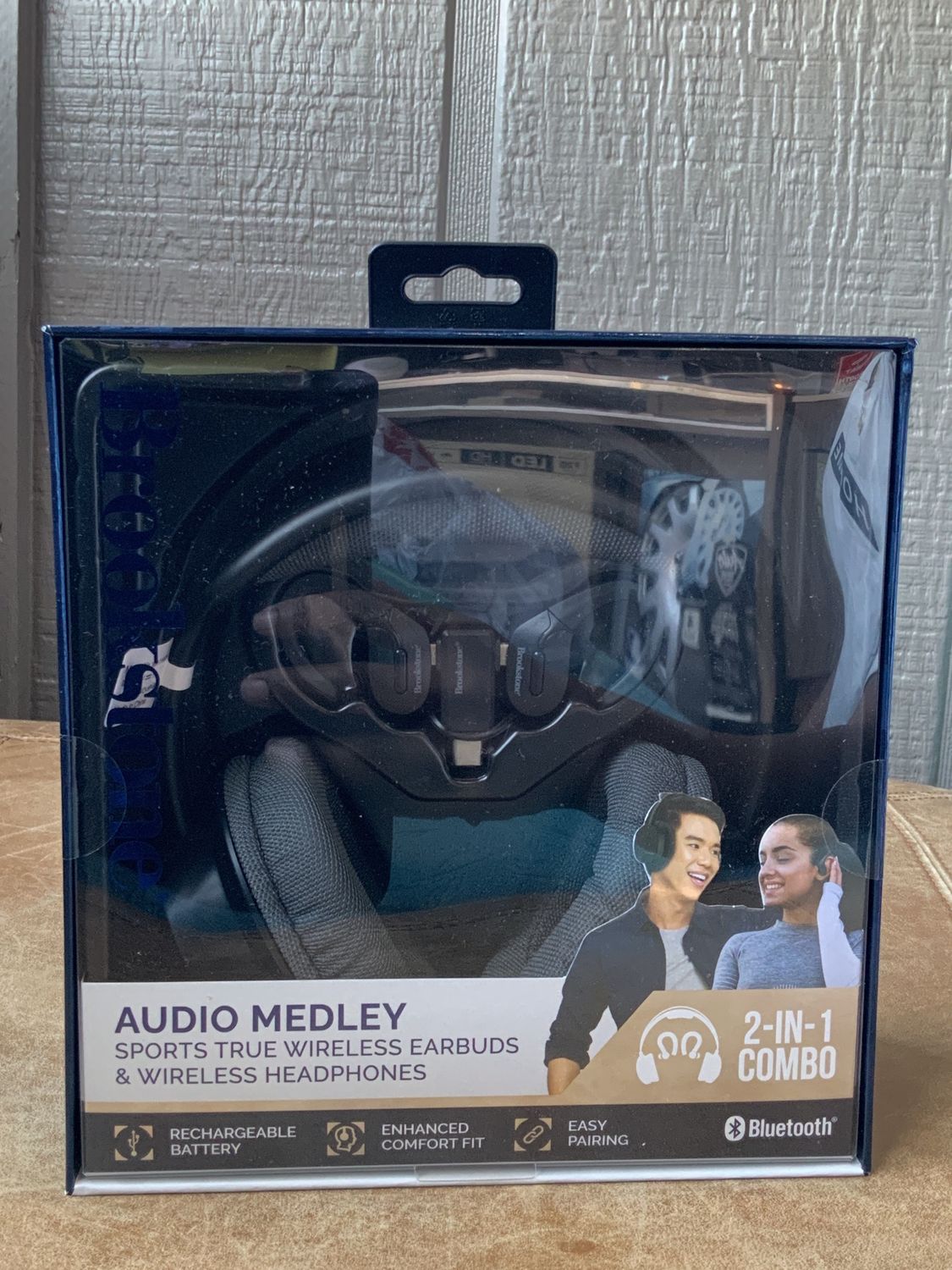 Brookstone Wireless 2 piece Speaker