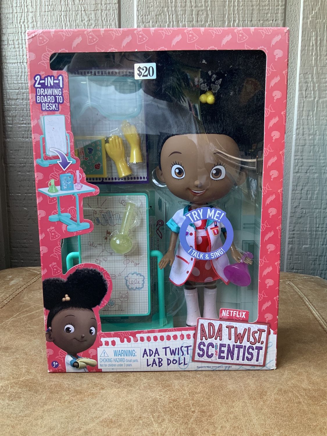 Ada Twist Lab Doll
