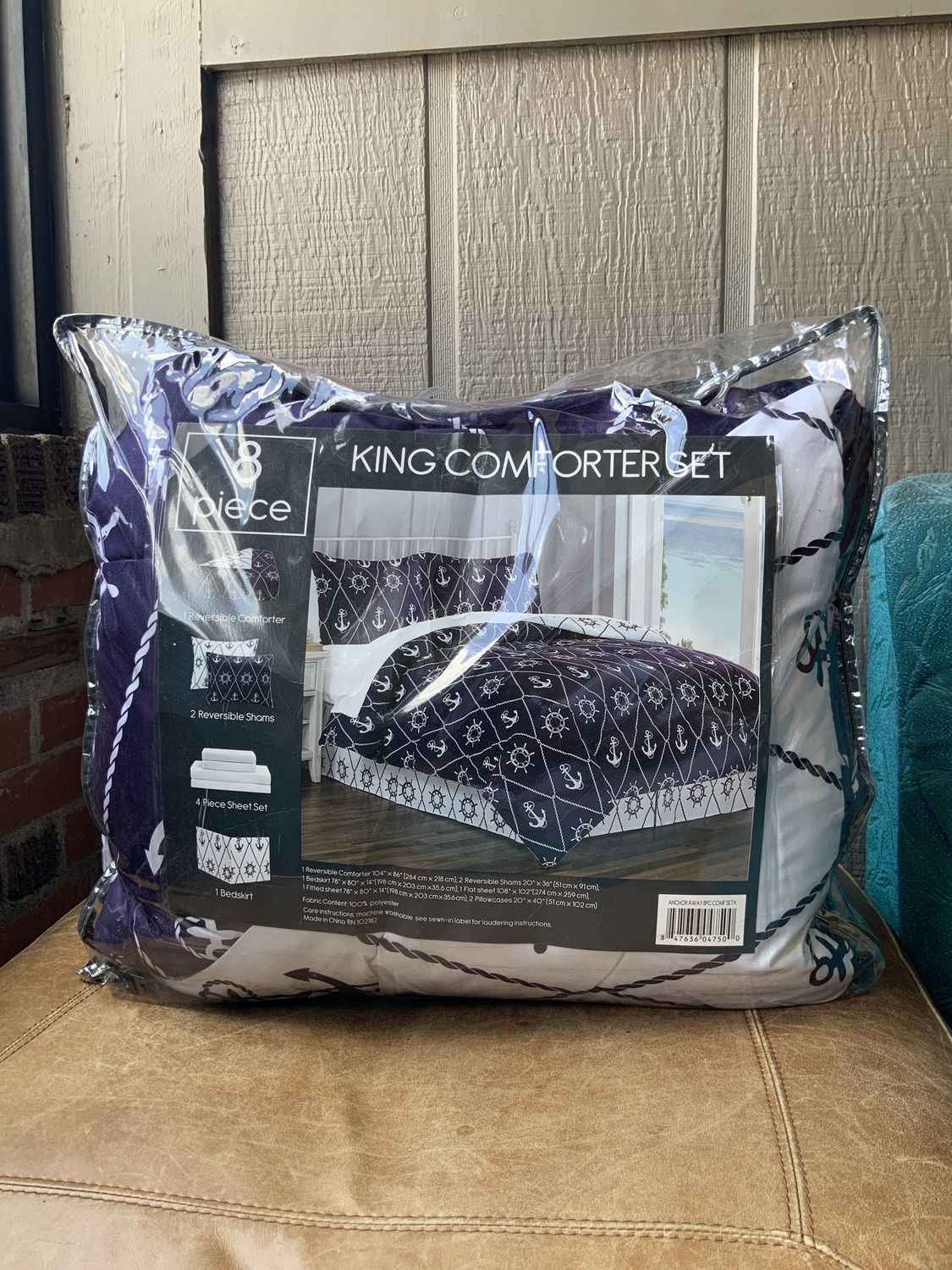 8 piece king comforter set