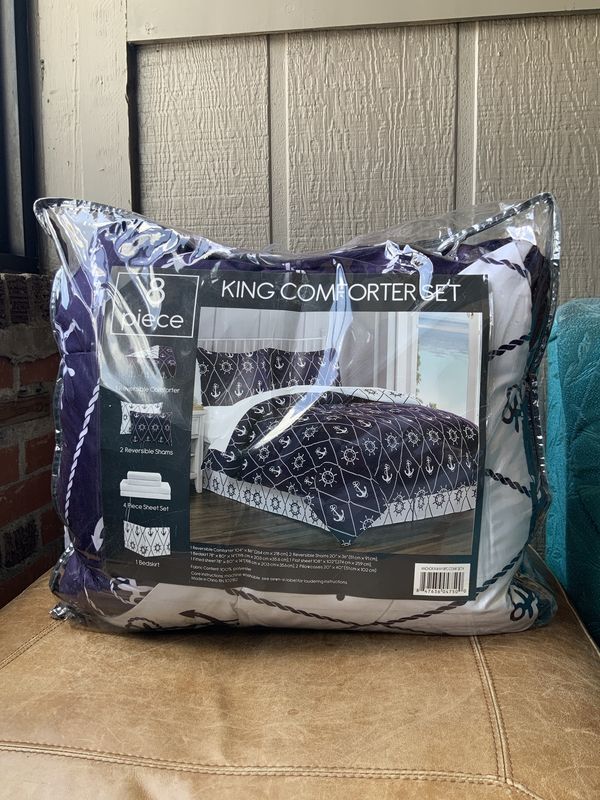 8 piece king comforter set