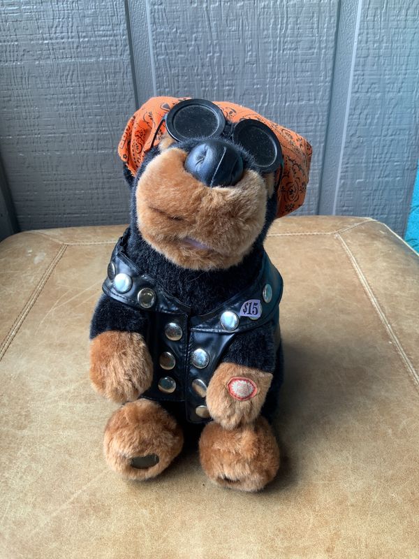 Biker Singing/Dancing Dog