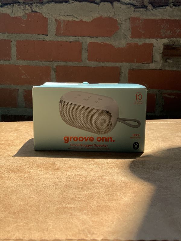 groove onn mini rugged speaker