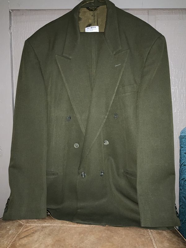 Olive Green Dress Up Suit