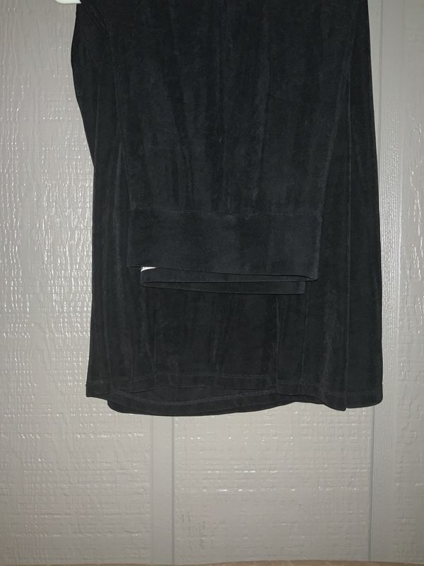 White Stage Stretch Pants &quot;Black&quot; Sz Extra Large