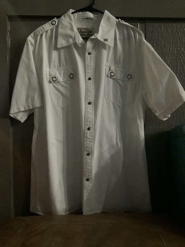 Gold Label White Button Down sz 2x