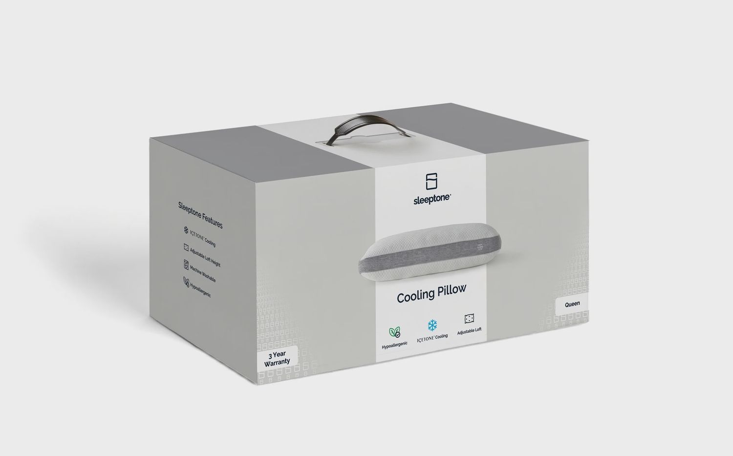 Sleep Tone Pillows, Model: Cooling Pillow, Size: Queen